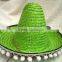 Children mexican straw sombrero hat for kids