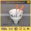 ceramic chocolate fondue pot and fondue fork stainless steel