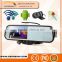 5 inch touch screen android system wifi gps navigation bluetooth rear view mirror dvr for car
