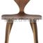 natural style plywood Norman Cherner side chair