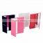 Three side foldable traveling lighted table stand mirror