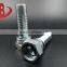Plain zinc plated carbon steel hydraulic fitting china manufacturer