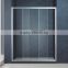 Hot-sale! Aluminum Frame Tempered Glass Free Standing Shower Enclosure(KD6006)