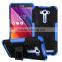 Rugged stand ballistic hybrid case for ASUS ZenFone 2 mobile back armor cover