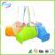 Portable cheap drinking cup foldable silicone cup