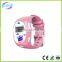 Colorful gps tracker watch/silicone wrist watch for kids gps watch