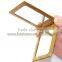 Custom Logo Engraved Folding Makeup Mirror