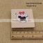 Customized Beautiful Gold Leather Cat Compact Mirror