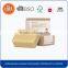 Printed brown kraft square paper soap gift box