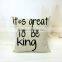 Latest design queen and king couples rocking chair cushion cover