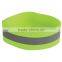 high visibility adjustable elastic reflective armband for running walking jogging traffic safety