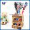 2016 New style 12cm wood ruler with cute nutcracker for school kids