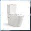 European standard wash down two piece toilet button dual/toilet bowl B2051A