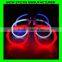mini glow stick light glow eyeglasses in plastic tube , glow stick glasses