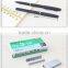 4PCS/SET cute stationery set including two pen, stapler, note book for promotional                        
                                                Quality Choice