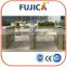 Fujica Barcode swing automatic door entrance time attendance commercial turnstile with factory price