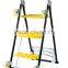 4 in 1 multi-purpose steel folding trolley & steel step ladder