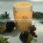 Christmas electronic wax candle with nice decal for holiday