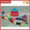 A-857 Handmade Christmas Knitted Wine Bottle Decoration Hat and Scarf Wine or Bottle Toppers Knitting Pattern Wine Bottle Cozy