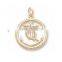 3 Dimensonal anchor charms and pendants alloy charms for bracelet