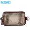 Travel Kit Men's Genuine Leather Wash Bag, Travel Accessories Toilet Bag for Men