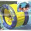 CE 0.9mm PVC/TPU commercial inflatable water roller,roll inside inflatable ball , inflatable roller orb/ ball