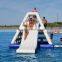 QH-WT-15-inflatable floating jungle joe-inflatable water slide