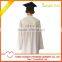 Wholesale High Quality Adult Matte White Graduation Elasticband