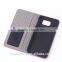 2015 New Design PU Leather Multi Card Slots Flip Wallet Case for Galaxy S6
