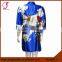 2603 Short Design Girl Pattern Women Silk Kimono Robes