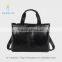 Top Grade Handcrafed Handbag Cowhide Tote Man Bags Genuine Leather Pure Color Bag