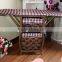 Modern Living room furniture wood Cheap antique folding ironing board with baskets