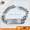 Fashion Curb Cuban Stainless Steel Bracelet Mens Boys Chain Bracelets