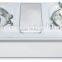 popular selling stainless steel protable two burners gas stove/ cooker/hob