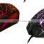 Led crack backlit gaming mouse seven color