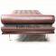 Genuine leather Barcelona Daybed with solid wood frame