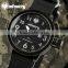 INFANTRY Men's Date Sport Army Style Nylon Fabric Quartz Black Watch