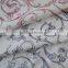 factory wholesale velvet printed mattress fabric