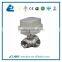 CWX-15Q Motorized Stainless Steel 3 Way Ball Valve