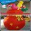 Best selling cheap outdoor inflatable christmas decoration inflatable pocket/car/santa claus and snowman