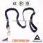 Bungee Custom Print Logo Dog Leash Hands Free leather dog leash