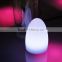 Mini egg shape RGB color changing decoration IP44 house living touch light lamps