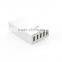 Trusda Private Label 5V 2.4A Portable USB Wall Charger 5 Ports Mobile Charger