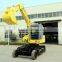 8ton wheeled crawler excavator construction excavator attachment