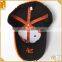 6 panel printed tapes car racing fitted custom baseball caps