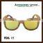 new wood sunglasses 2016 uv400 dasoon vision sunglasses with yellow polarized lense