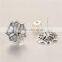 Snowflake Girls White Stone Earrings Online Shopping