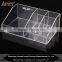 Wholesale fashion transparent acrylic cosmetic make up display holder