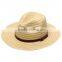 hot sale fashion simple paper straw panama fedora hats