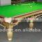 Manufacturer 12ft solid wood snooker table 35mm slate snooker pool table for slae